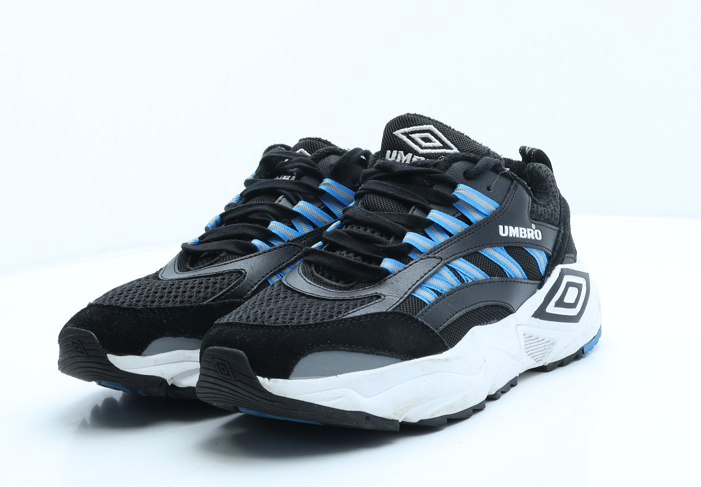 Umbro Mens Black Geometric Synthetic Trainer UK 9 44