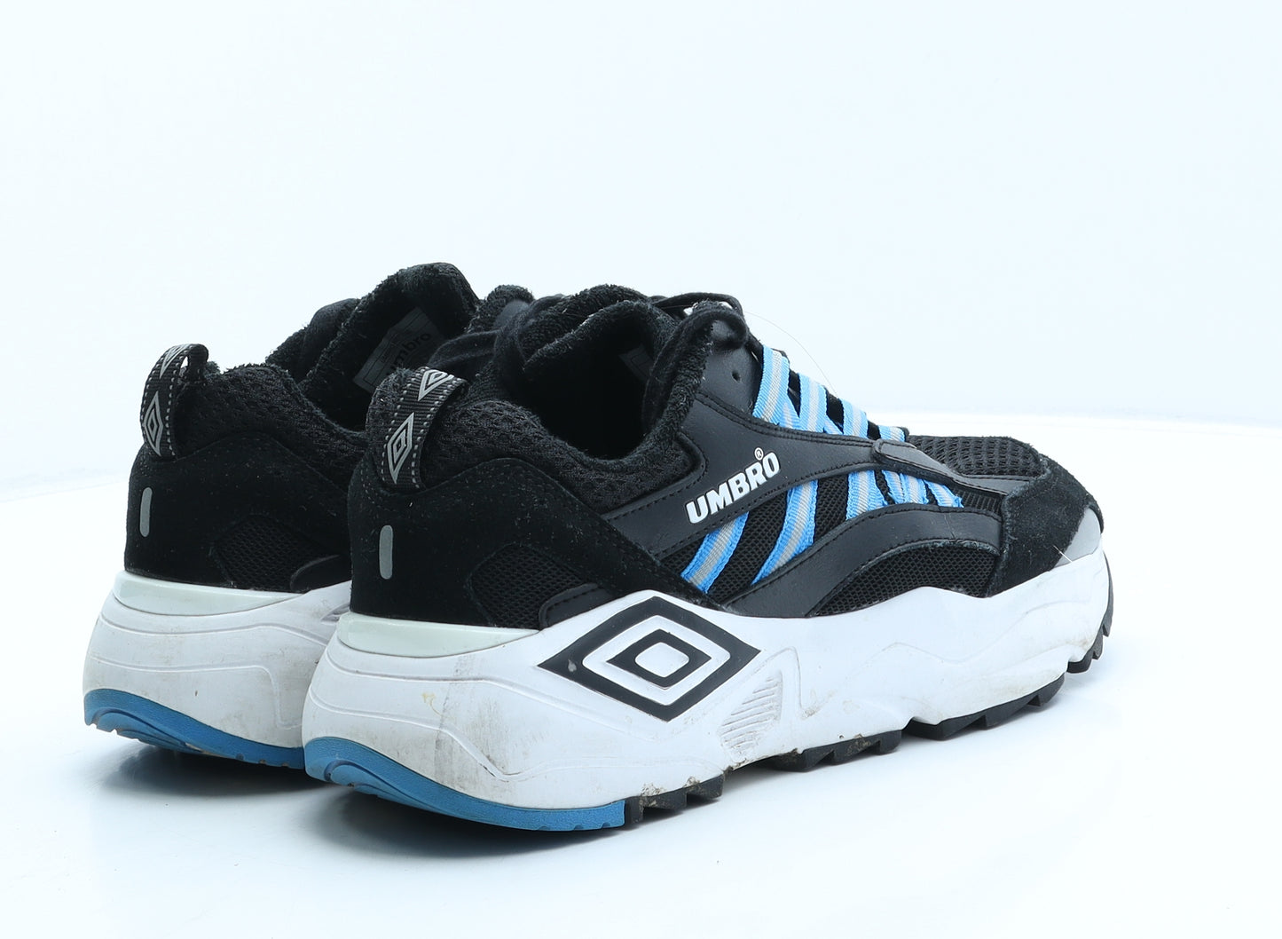 Umbro Mens Black Geometric Synthetic Trainer UK 9 44