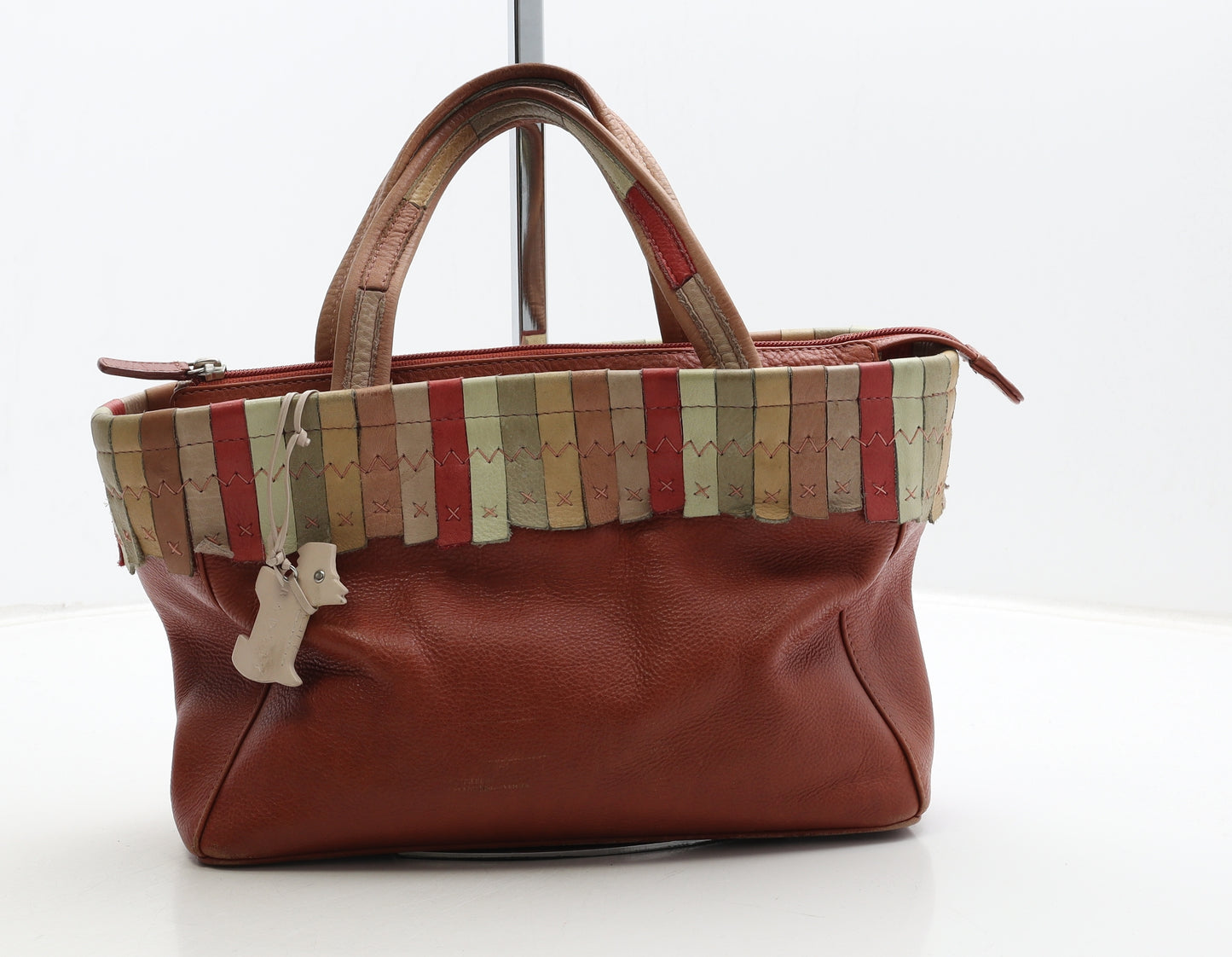 Radley Womens Brown Leather Top Handle Bag Size Medium