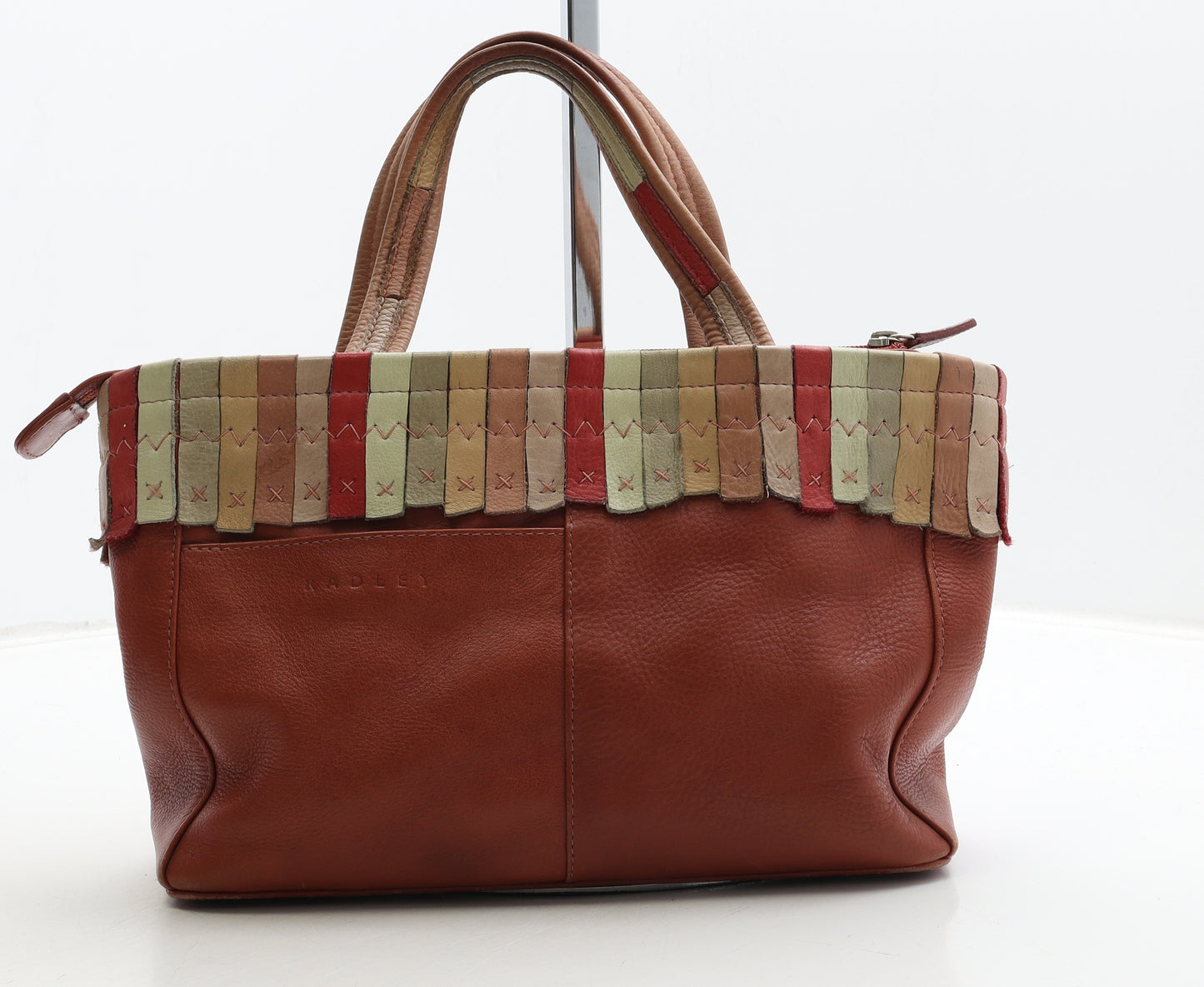 Radley Womens Brown Leather Top Handle Bag Size Medium