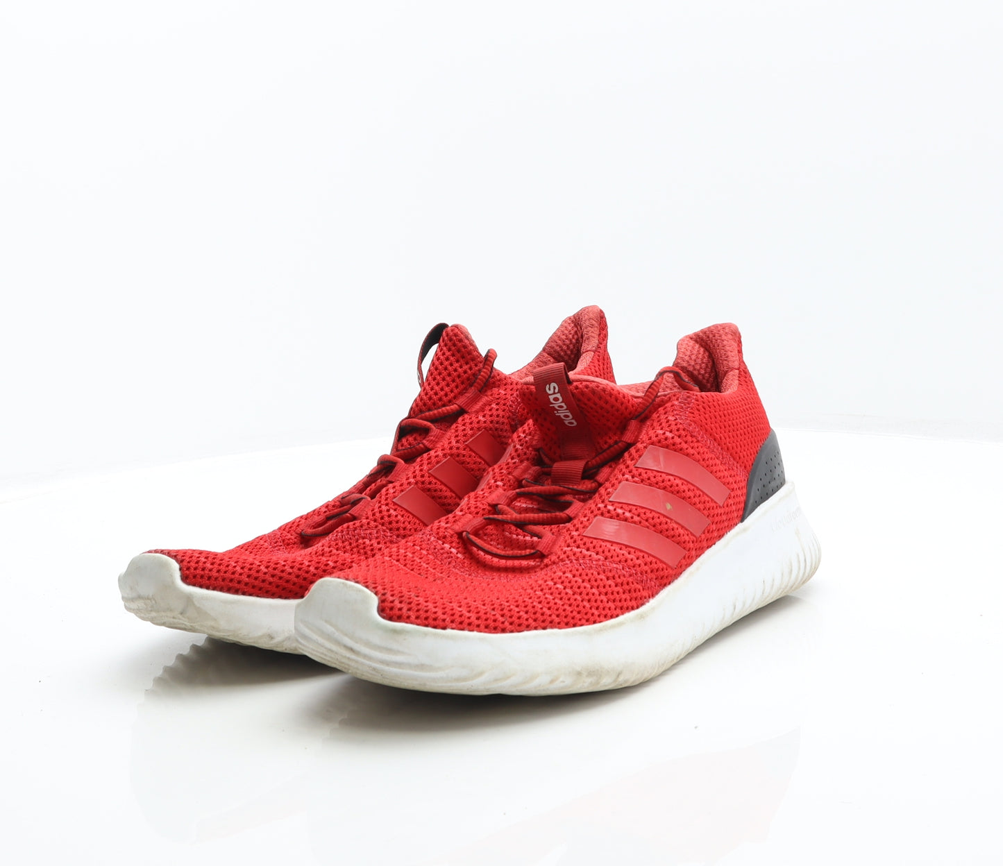 adidas Mens Red Synthetic Trainer UK 11
