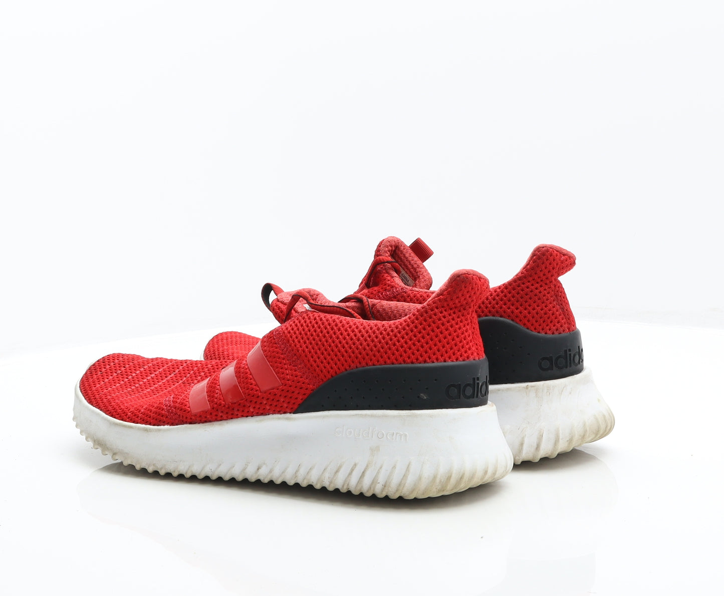adidas Mens Red Synthetic Trainer UK 11