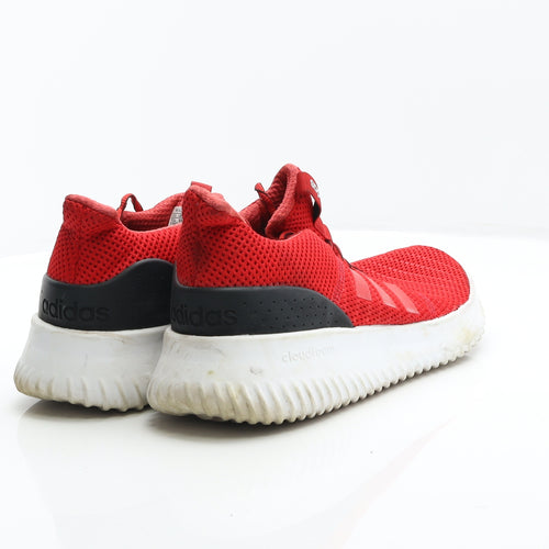 adidas Mens Red Synthetic Trainer UK 11