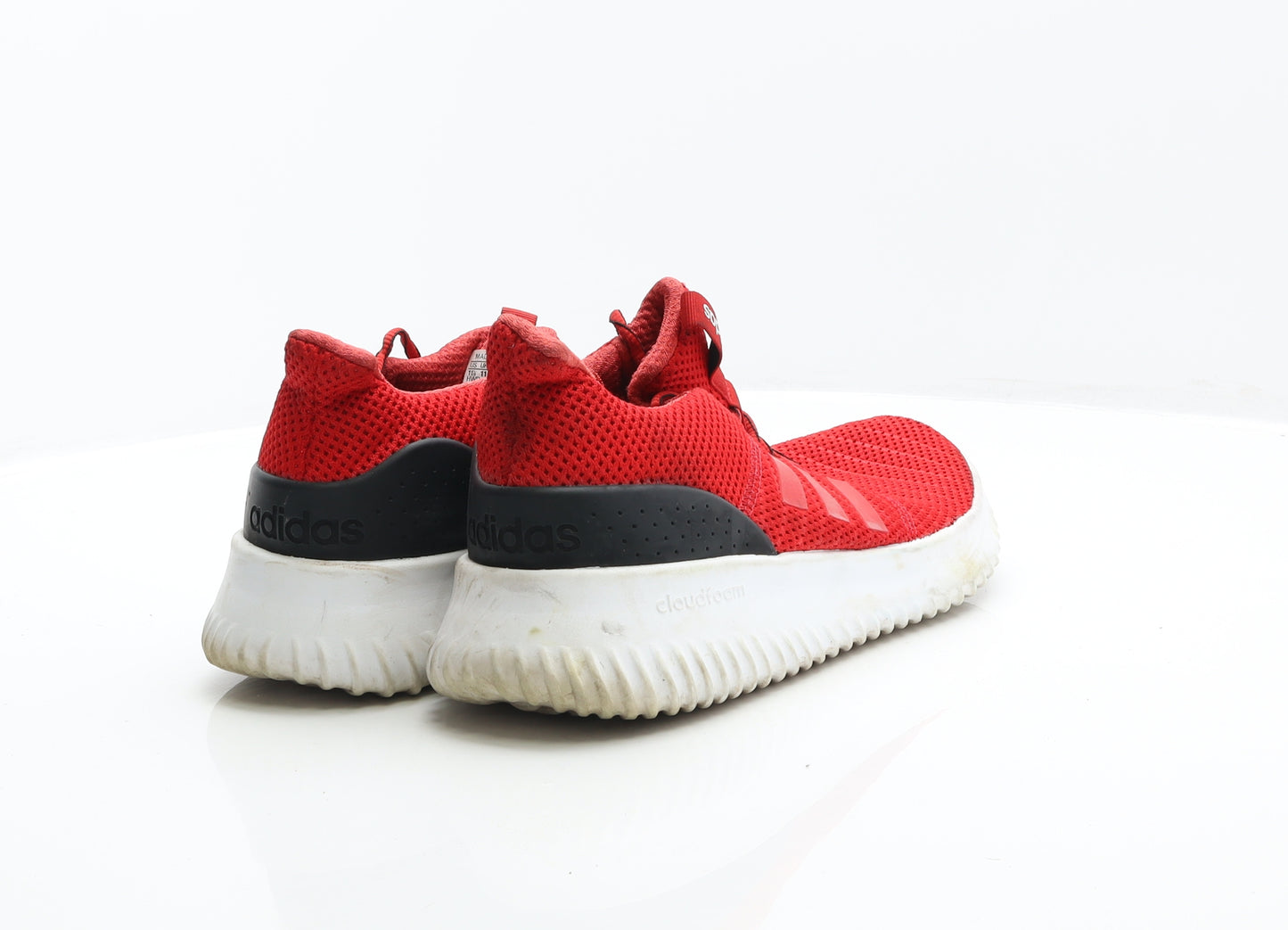 adidas Mens Red Synthetic Trainer UK 11