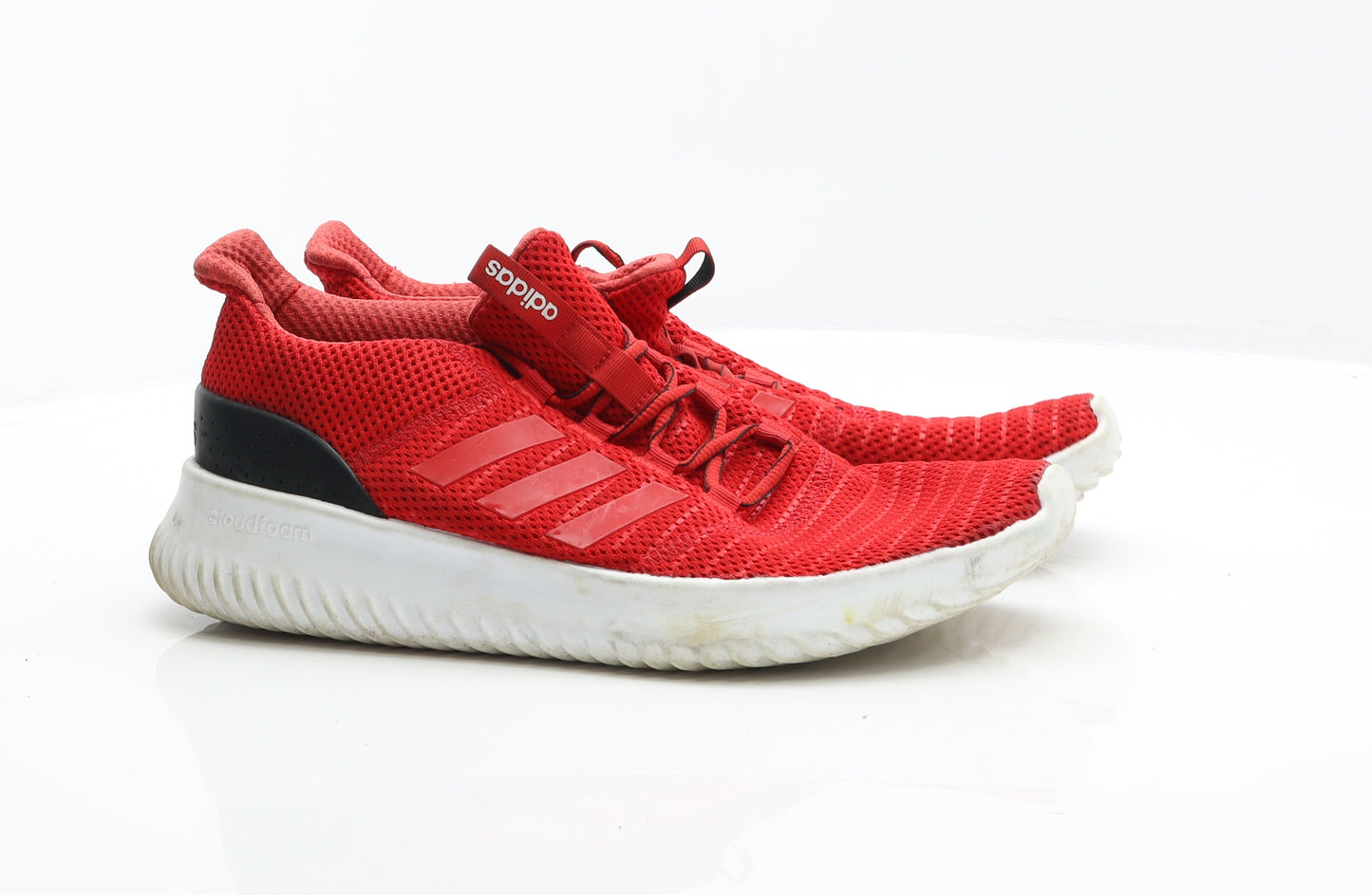 adidas Mens Red Synthetic Trainer UK 11