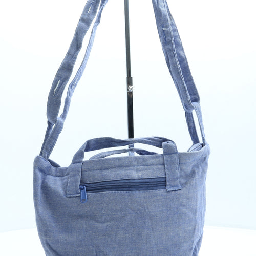 Bill Brown London Womens Blue Polyester Crossbody Size Medium