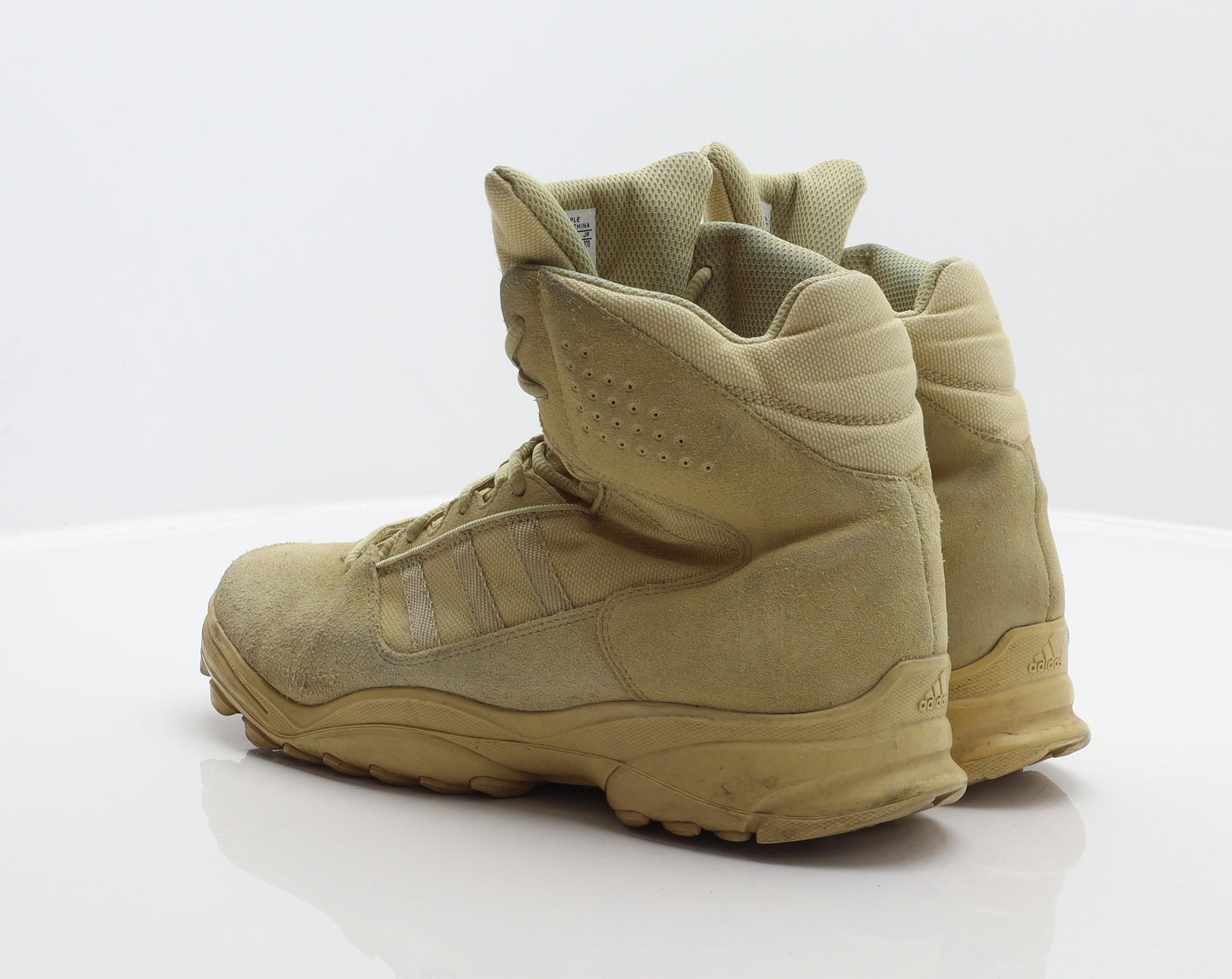 adidas Mens Beige Suede Trainer UK 8.5