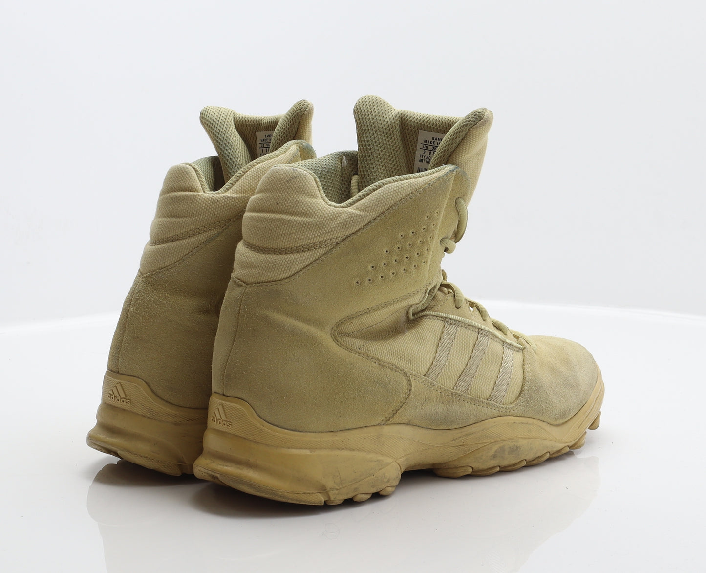 adidas Mens Beige Suede Trainer UK 8.5