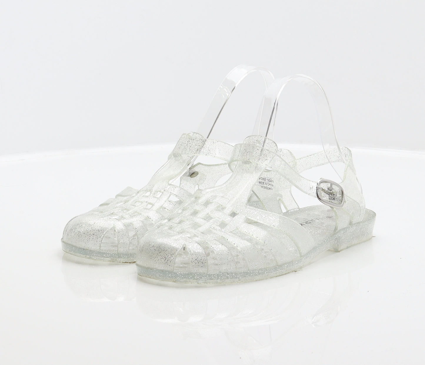Primark Womens Clear Synthetic Clog Sandal UK 5.5 39