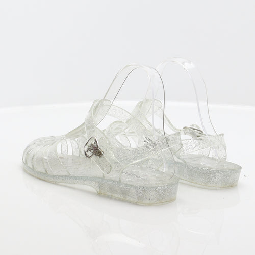 Primark Womens Clear Synthetic Clog Sandal UK 5.5 39