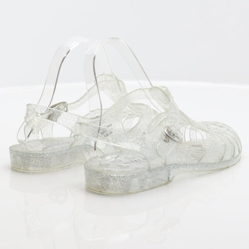 Primark Womens Clear Synthetic Clog Sandal UK 5.5 39