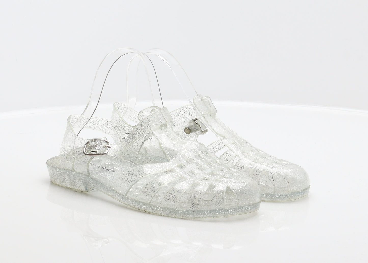 Primark Womens Clear Synthetic Clog Sandal UK 5.5 39