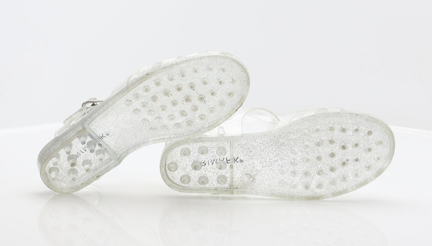 Primark Womens Clear Synthetic Clog Sandal UK 5.5 39