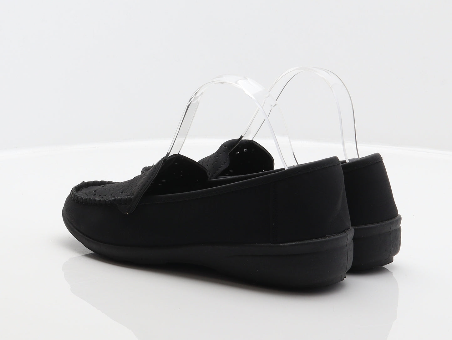 Softlites Womens Black Synthetic Loafer Casual UK 6