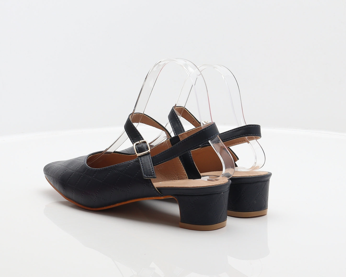 Rand BE Womens Blue Synthetic Slingback Heel UK 5 38