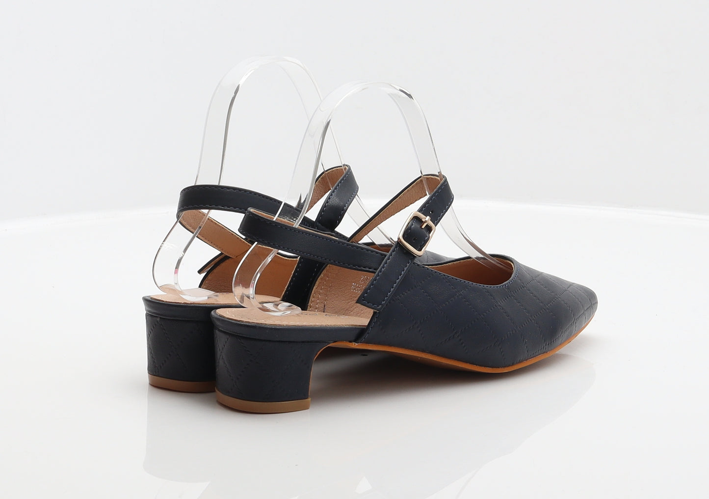 Rand BE Womens Blue Synthetic Slingback Heel UK 5 38