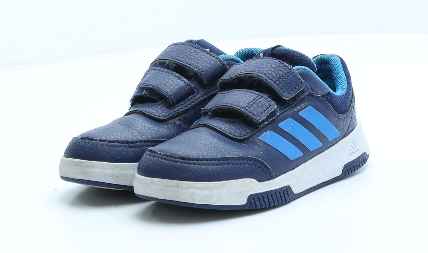 adidas Boys Blue Polyester Trainer UK 8