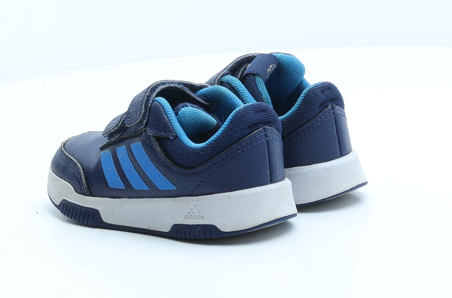 adidas Boys Blue Polyester Trainer UK 8