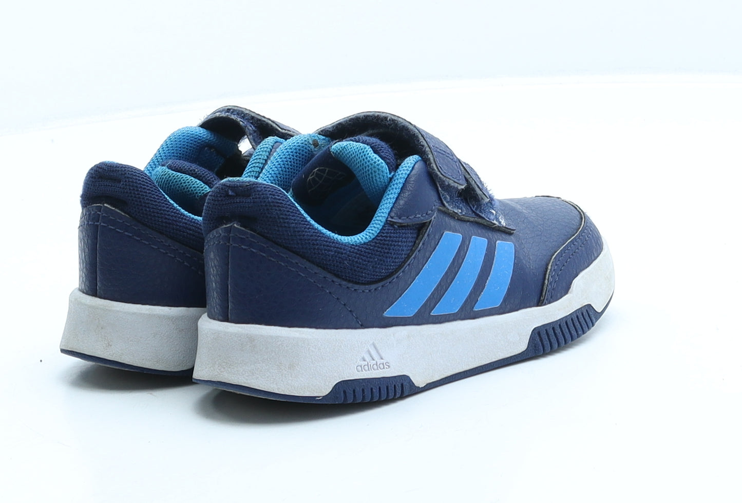 adidas Boys Blue Polyester Trainer UK 8