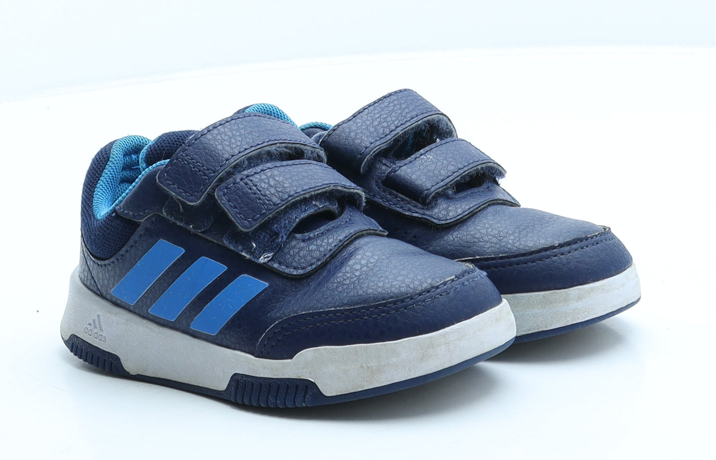 adidas Boys Blue Polyester Trainer UK 8