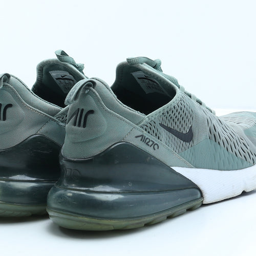 Nike Mens Green Synthetic Trainer UK 9 - Air270
