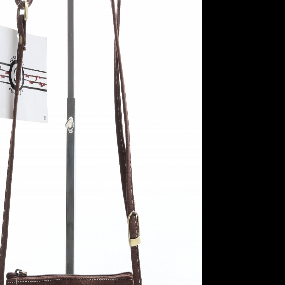 Muralappi Womens Brown Leather Crossbody Size Small