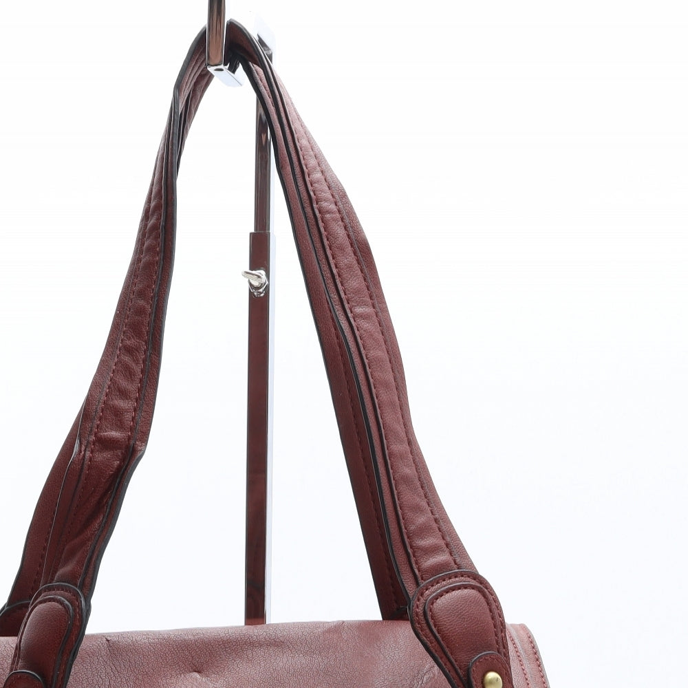Fiorelli Womens Brown Polyethylene Shoulder Bag Size Medium