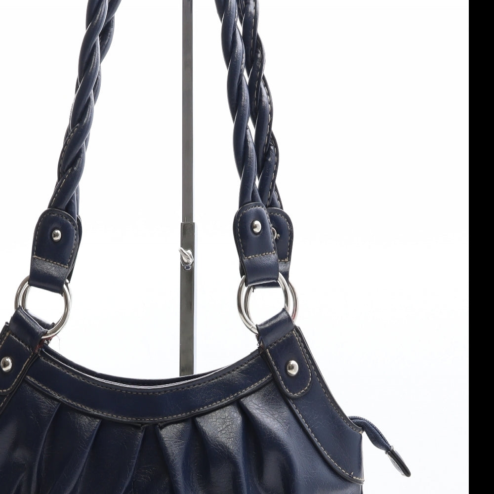 Rosetti Womens Blue Polyethylene Shoulder Bag Size Medium