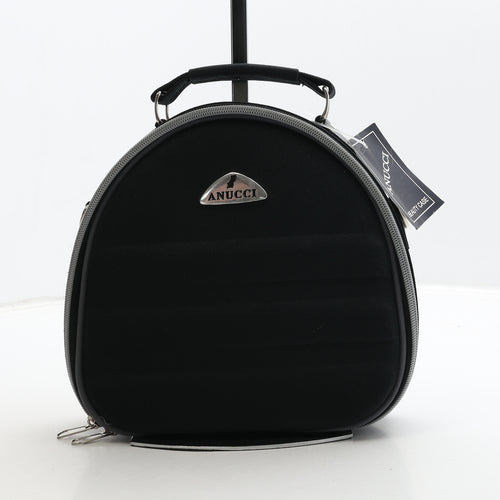 Anucci Womens Black Polyester Clutch Size Small - Beauty Case Carry On