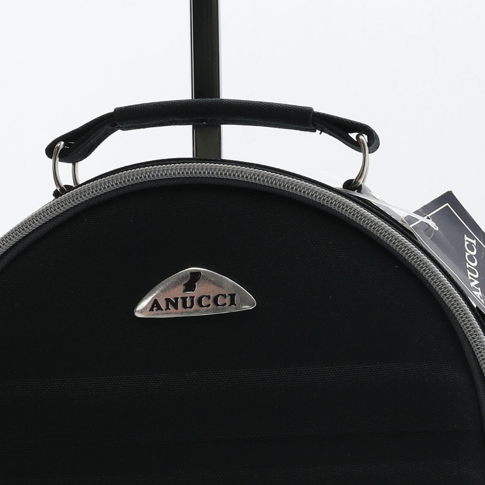 Anucci Womens Black Polyester Clutch Size Small - Beauty Case Carry On