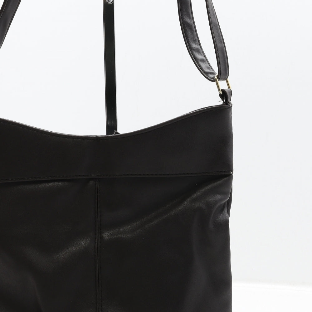 Preworn Womens Brown Polyester Crossbody Size Medium