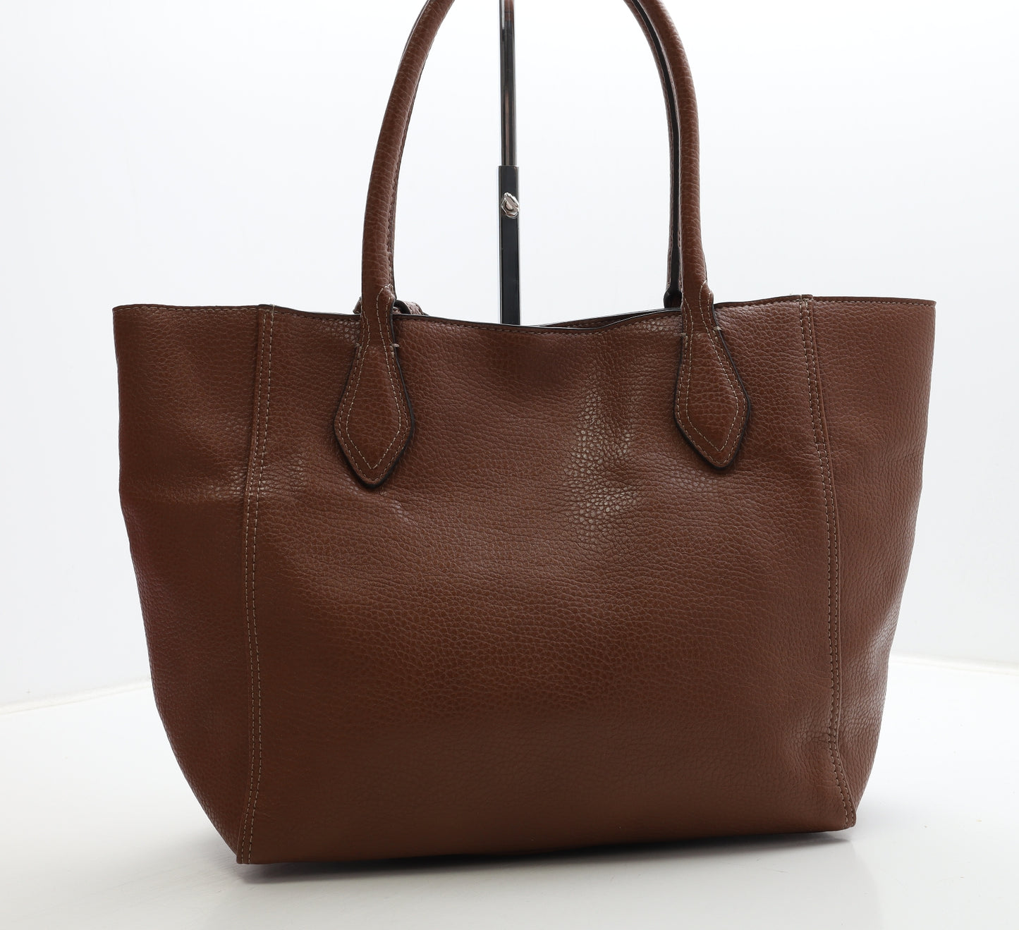 Clarks Womens Brown Leather Shoulder Bag Size Large