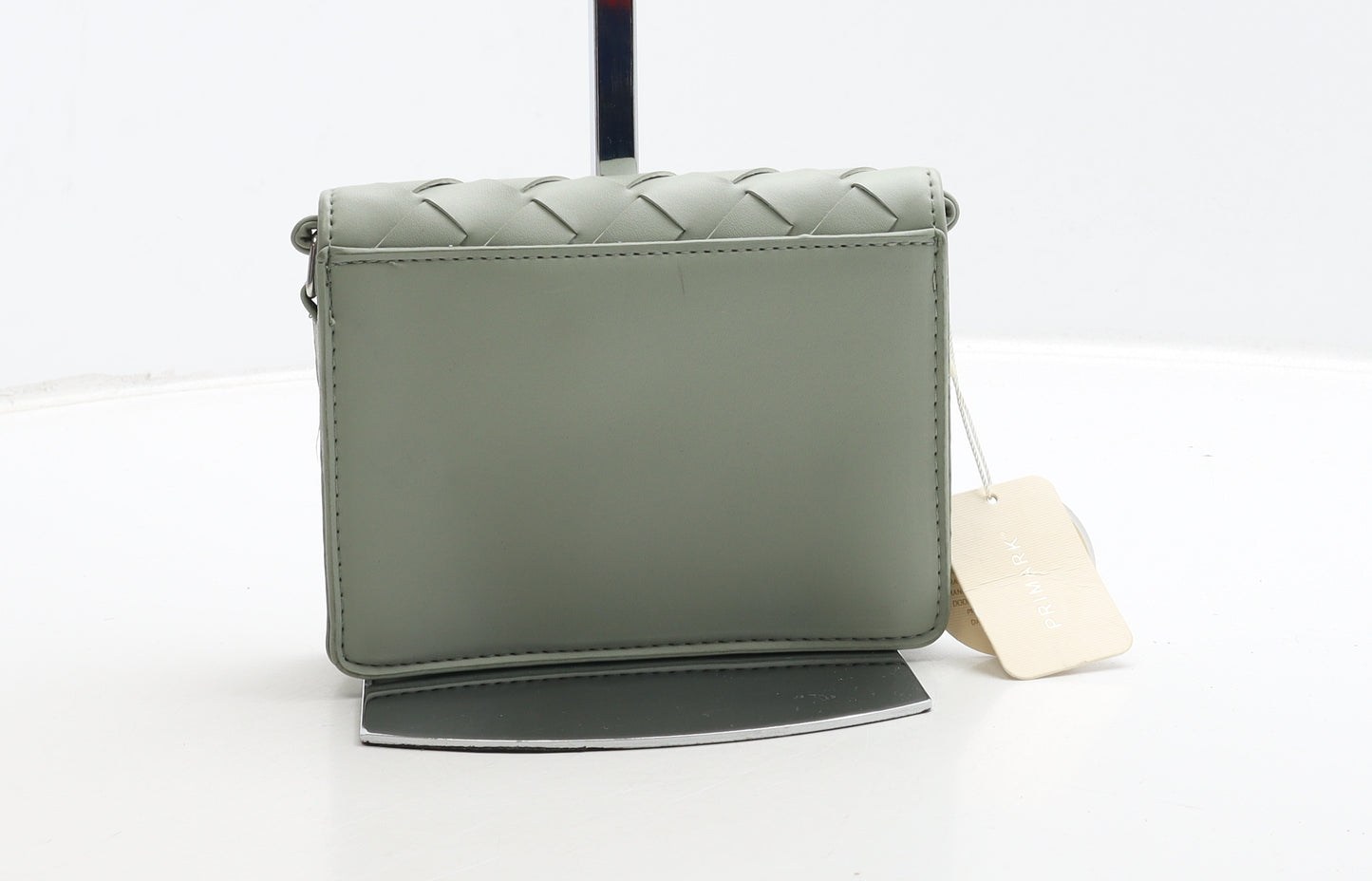 Primark Womens Mint Geometric Polyester Clutch Size Small