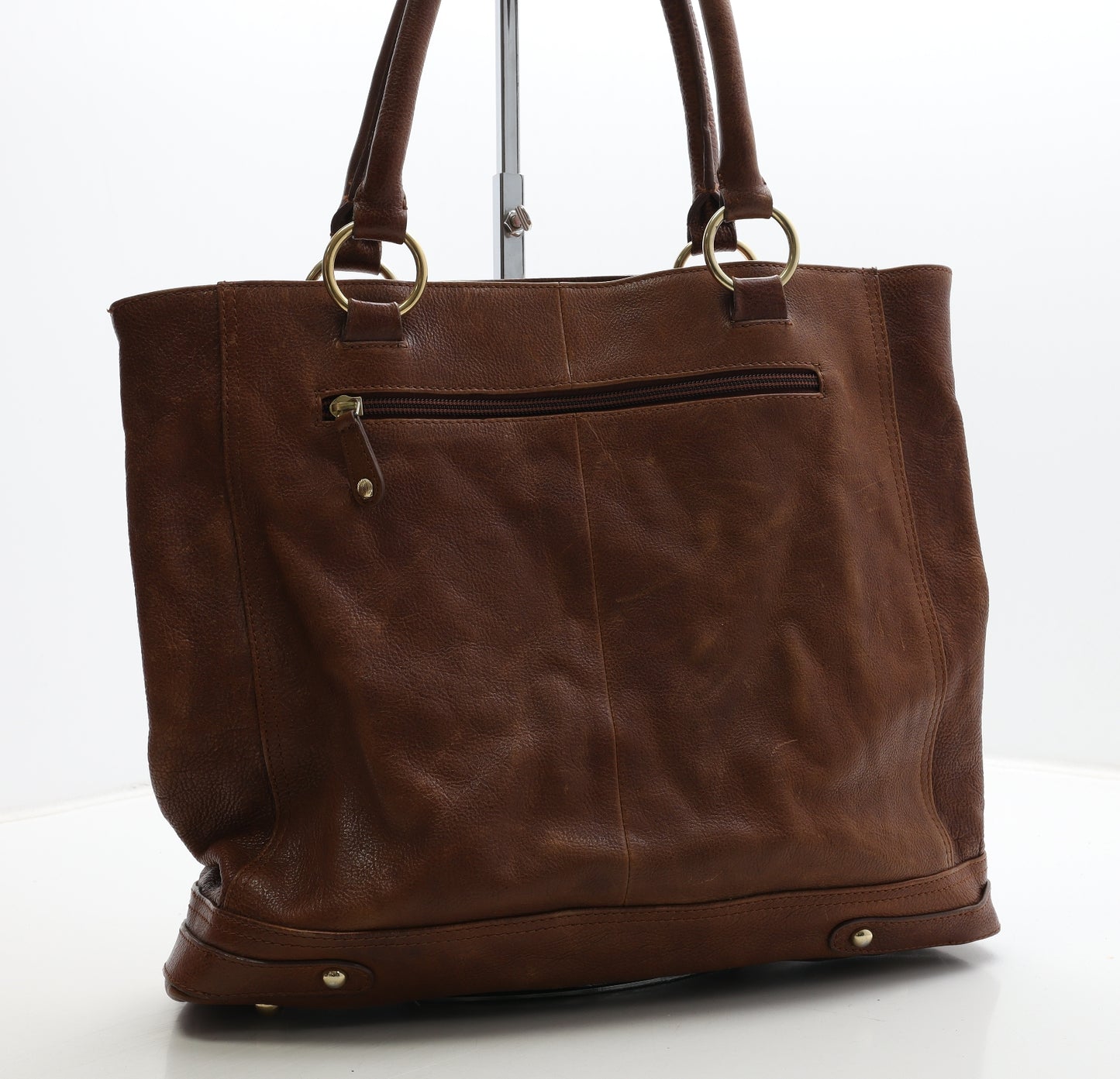 Modalu Womens Brown Polyurethane Sling Bag Size Large