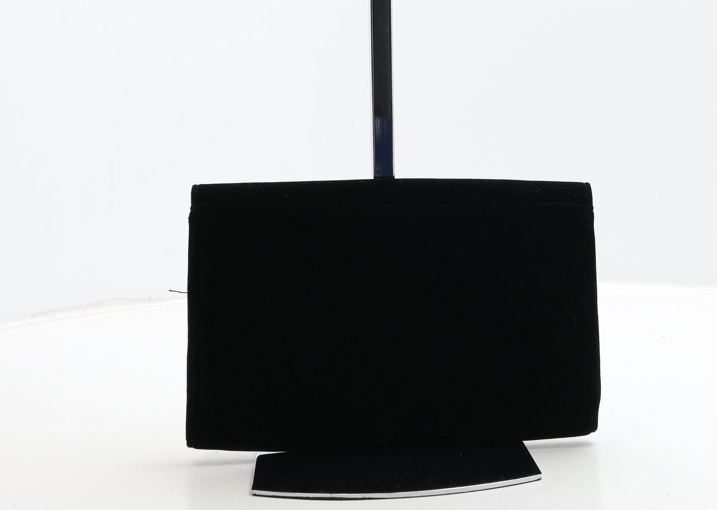 F&F Womens Black Polyester Clutch Size Small