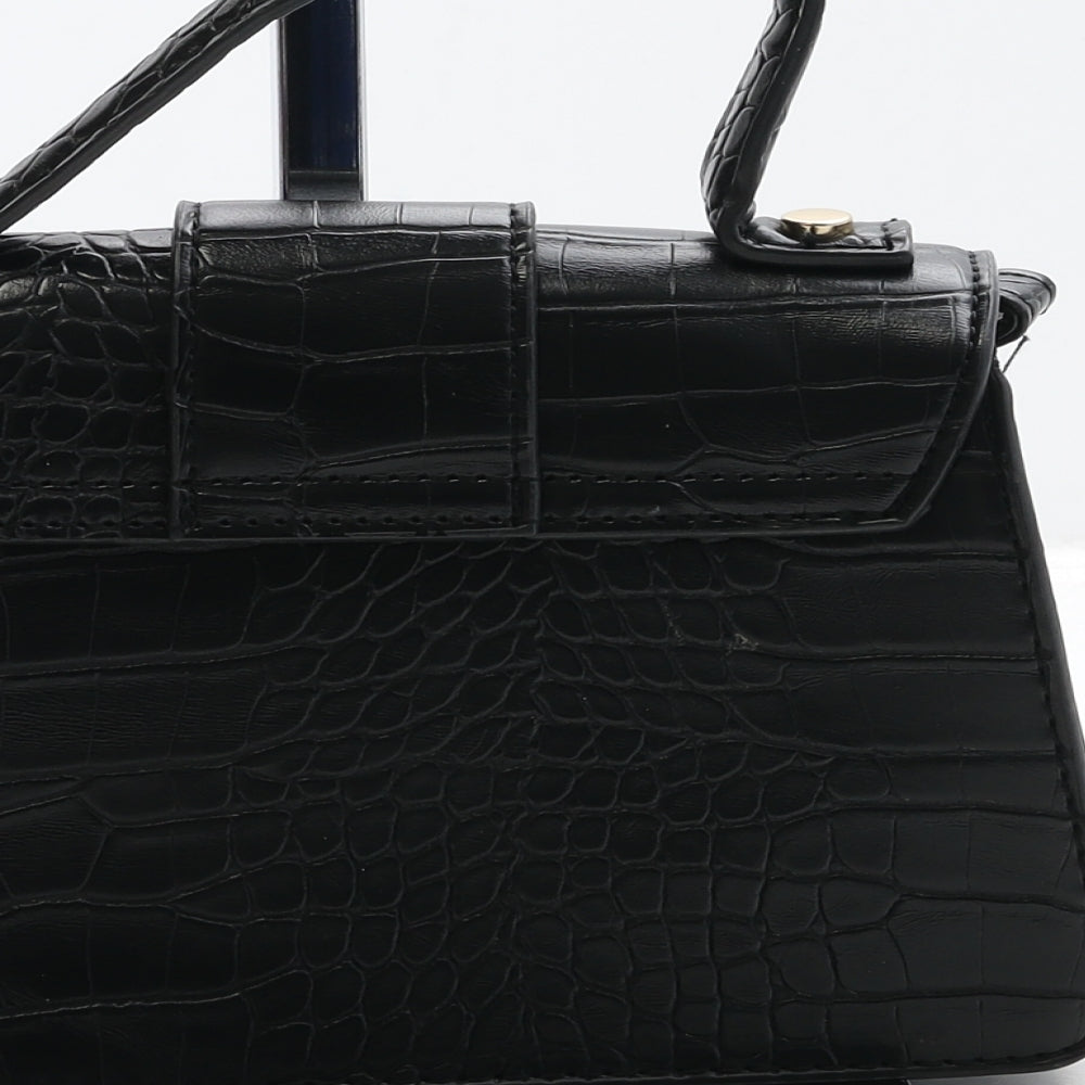 Primark Womens Black PVC Clutch Size Small