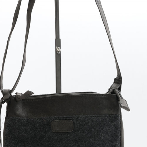 Rieker Womens Grey Geometric Polyurethane Crossbody Size Small
