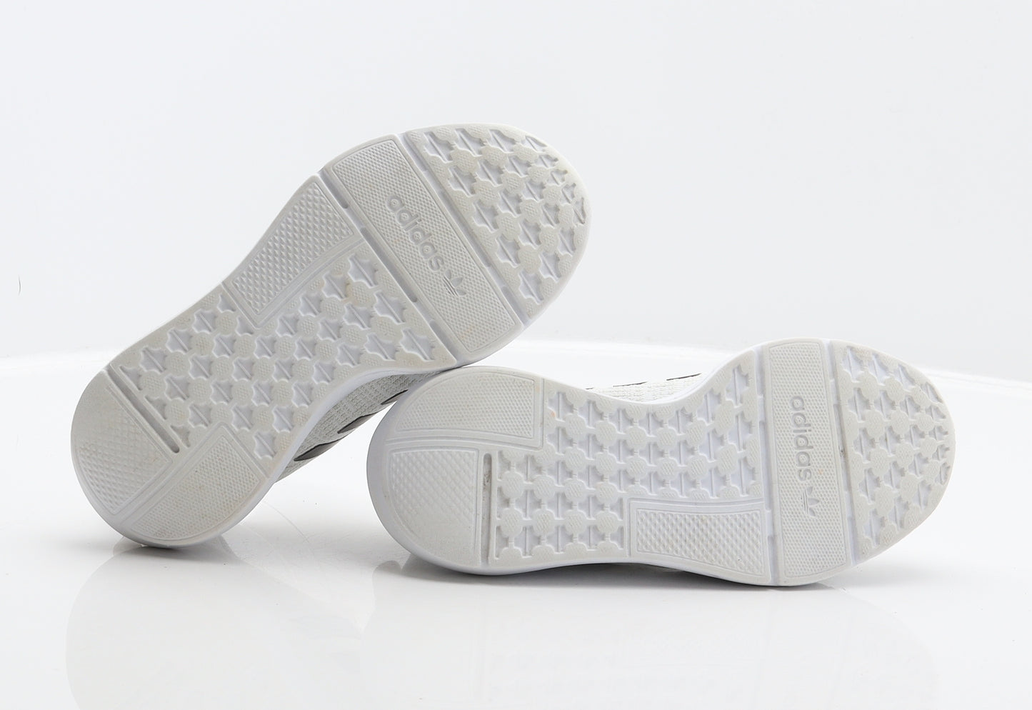 adidas Boys White Polyester Trainer UK 13