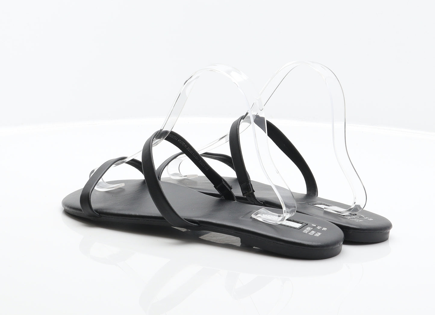 Primark Womens Black Synthetic Slider Sandal UK 8 41
