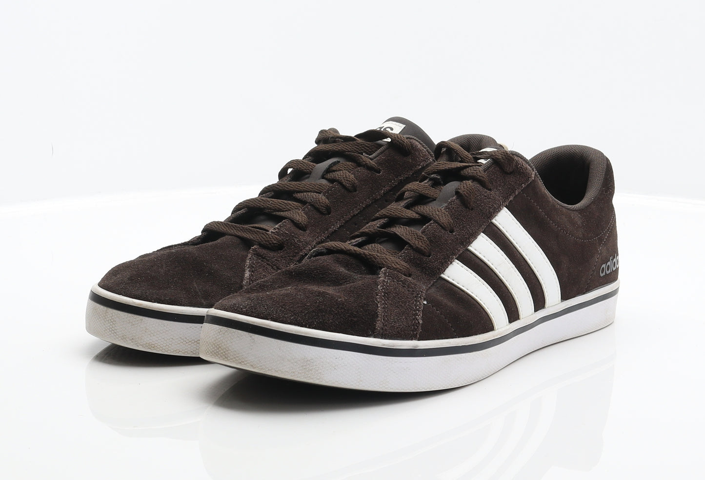 adidas Mens Brown Polyester Trainer UK 1.5