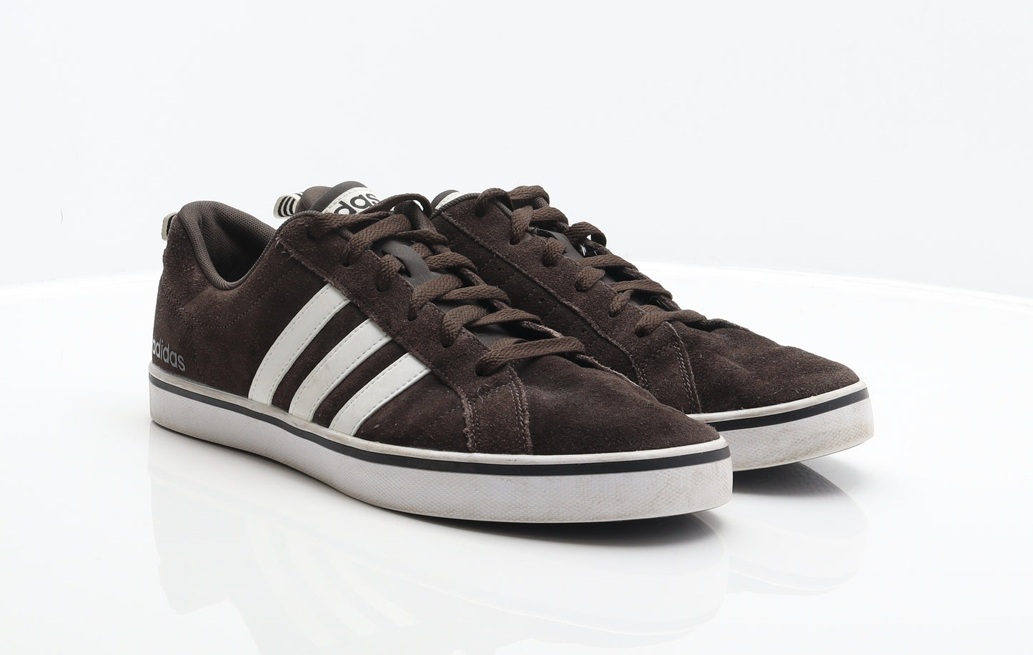 adidas Mens Brown Polyester Trainer UK 1.5
