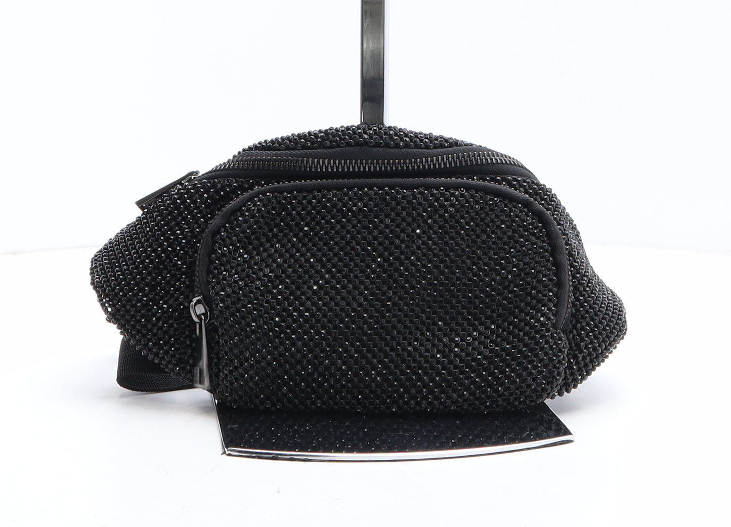 Topshop Womens Black Polyester Belt Bag & Waist Pack Size Mini