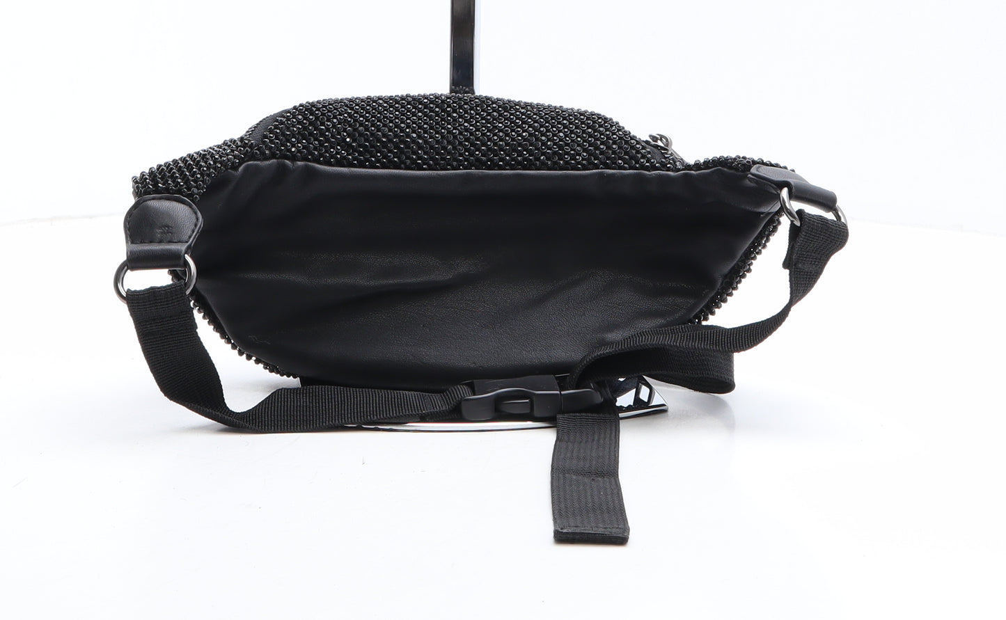 Topshop Womens Black Polyester Belt Bag & Waist Pack Size Mini
