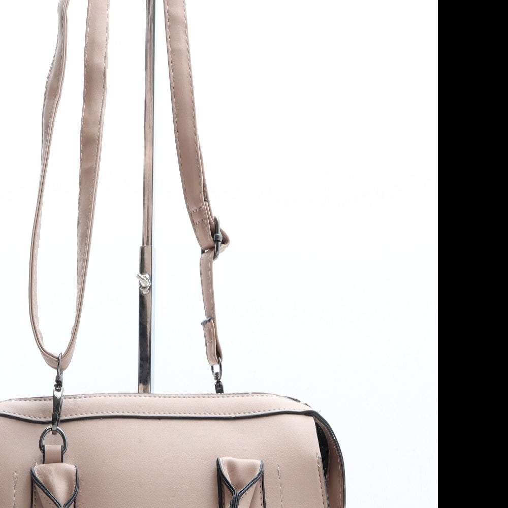 Primark Womens Beige Polyethylene Hobo Bag Size Medium