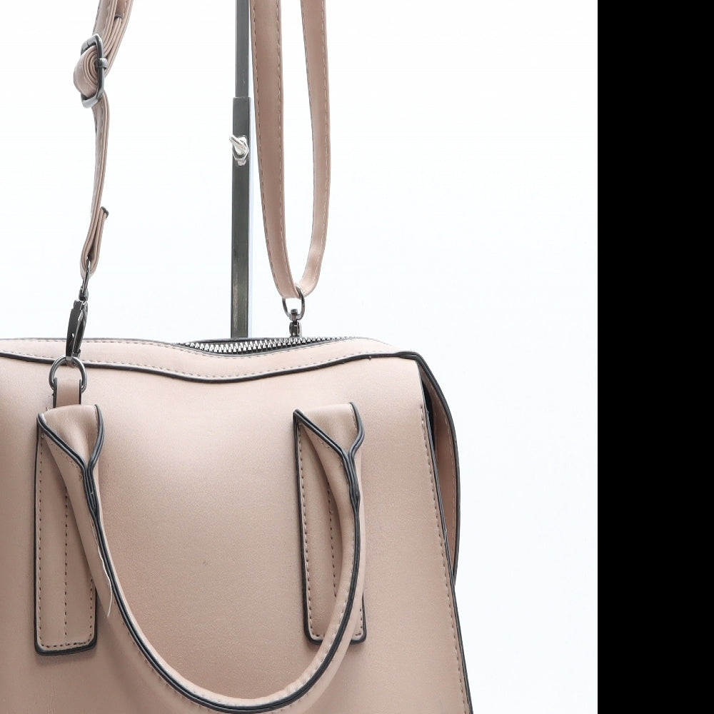 Primark Womens Beige Polyethylene Hobo Bag Size Medium
