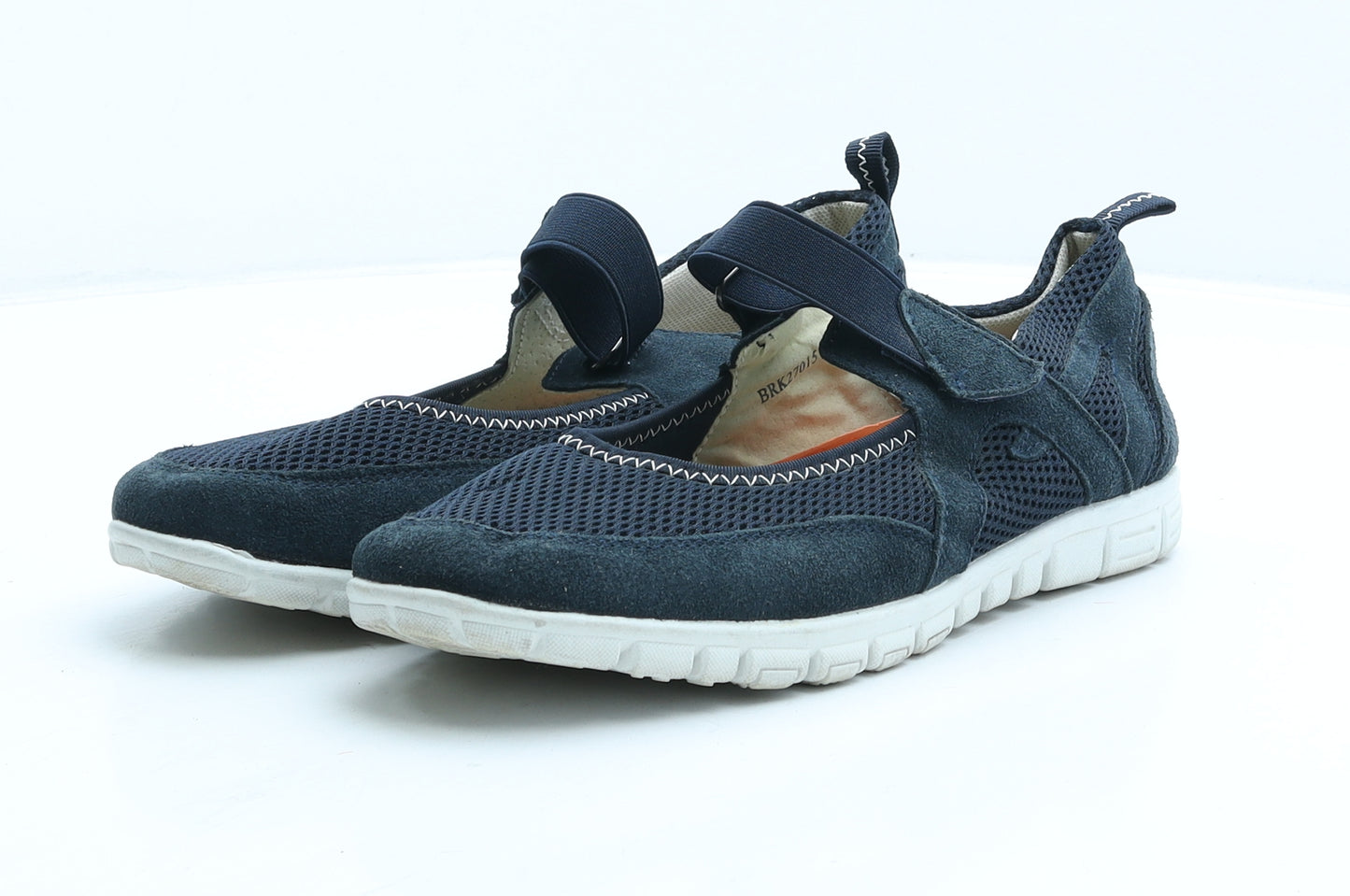 Pavers Womens Blue Polyester Loafer Casual UK 7 40