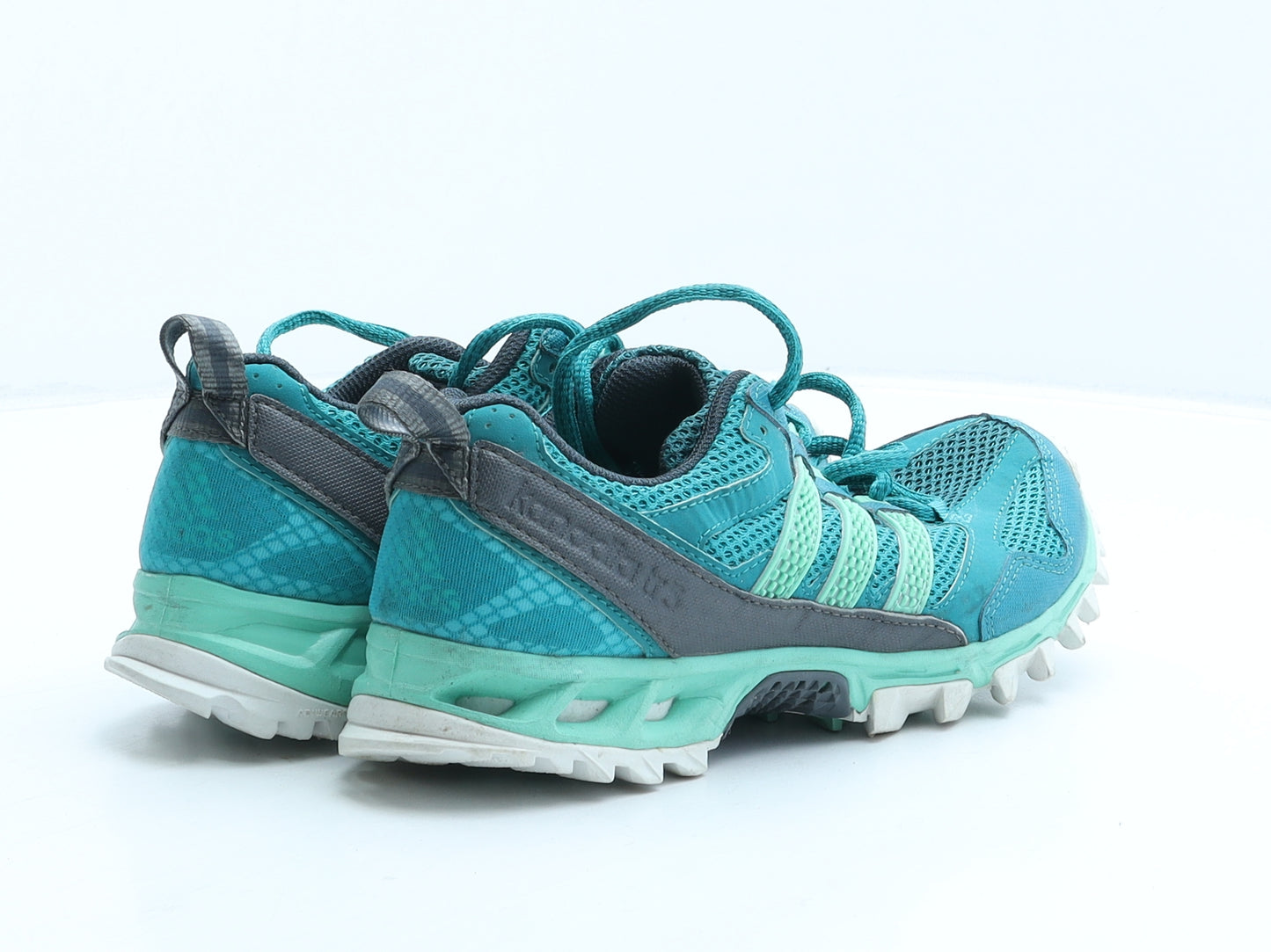 adidas Womens Green Fabric Trainer UK 4 36.5