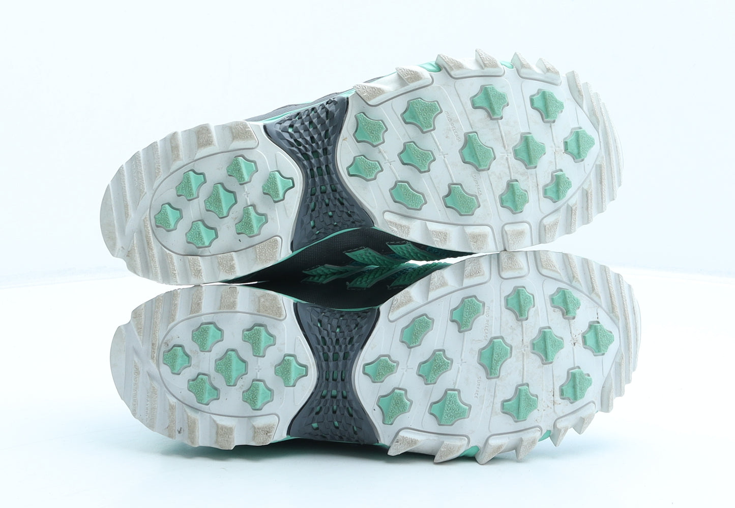 adidas Womens Green Fabric Trainer UK 4 36.5