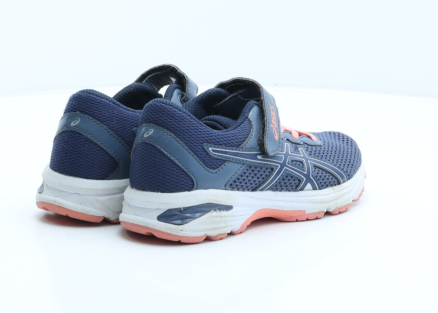 ASICS Girls Blue Fabric Trainer UK 13 31.5
