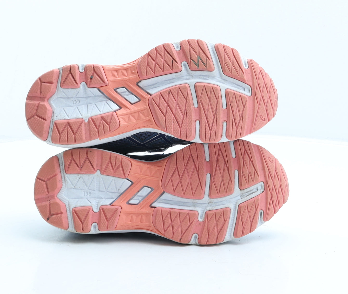 ASICS Girls Blue Fabric Trainer UK 13 31.5